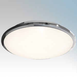 Ansell Lighting Aecled Ch M3 Eclipse Multiled Chrome Aluminium 3 Hour Emergency Led Round Decorative Internal