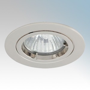 Ansell Lighting Atld Ip44 Ch Twistlock Chrome Die Cast Fixed Round Mains Voltage Downlight With Permanent